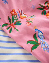 Twin Pack Short Pajamas-Pink Unicorn / Boden Outlet