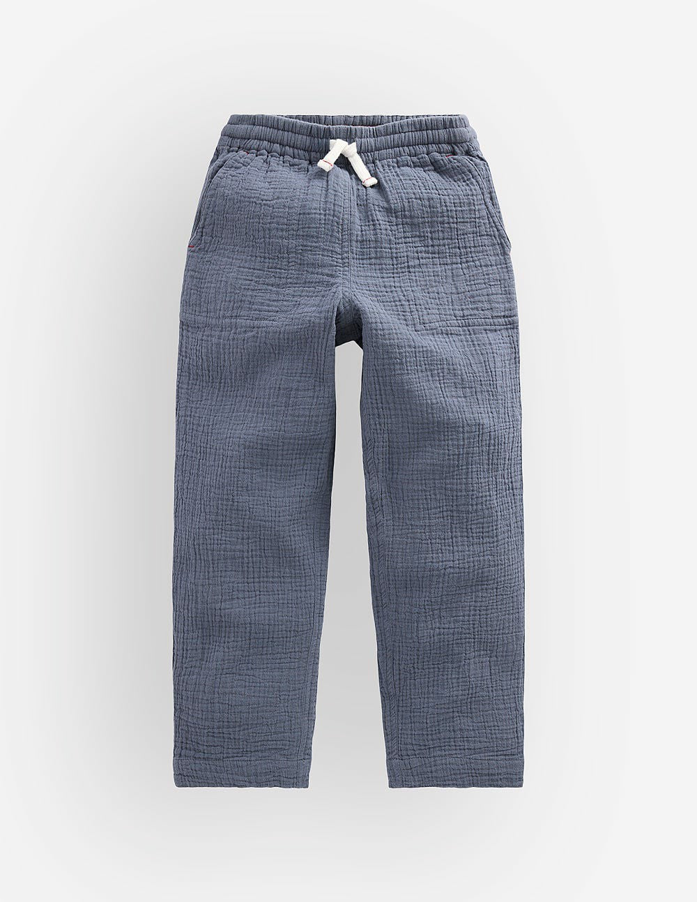 Double Cloth Summer Trouser-North Sea Blue / Boden Outlet