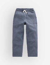 Double Cloth Summer Trouser-North Sea Blue / Boden Outlet