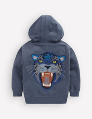 Superstitch Hoody-vintage indigo / Boden Sale