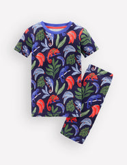 Snug Short John Glow Pyjamas-Chameleon / Boden Online