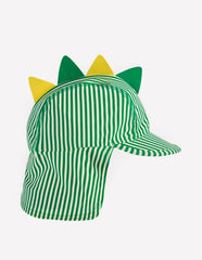 Fun Sun Safe Boys Hat-Aloe Green Dino / Boden Outlet