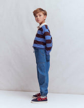 Pull-on Cuffed Jeans-Mid Vintage / Boden On sale