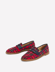 Nya Penny Loafers-Tartan / Boden us