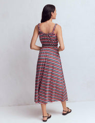 Scoop Neck Jersey Dress-Multi, Zigzag Ripple / Boden Online