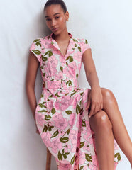 Arabella Cotton Maxi Dress-Pink Radiant Bloom / Boden Outlet