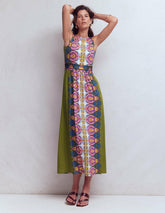 Antonia Jersey Maxi Dress-Multi, Ornamental Garden / Boden Discount