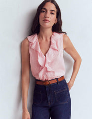 Eliza Sleeveless Top-French Pink / Boden
