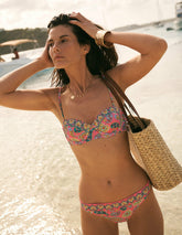 Rhodes Cup Sized Bikini Top-Pink Paisley / Boden Discount