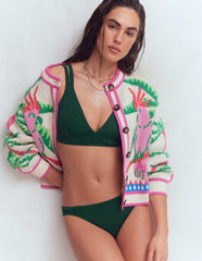 Arles Bikini Top-Mangrove / Boden us