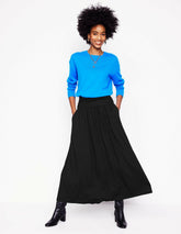 Rosaline Jersey Skirt-Black / Boden Outlet