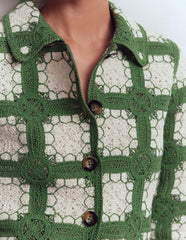 Crochet Jacket-Multi / Boden