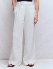 Kensington Linen Pants-White / Boden Sale