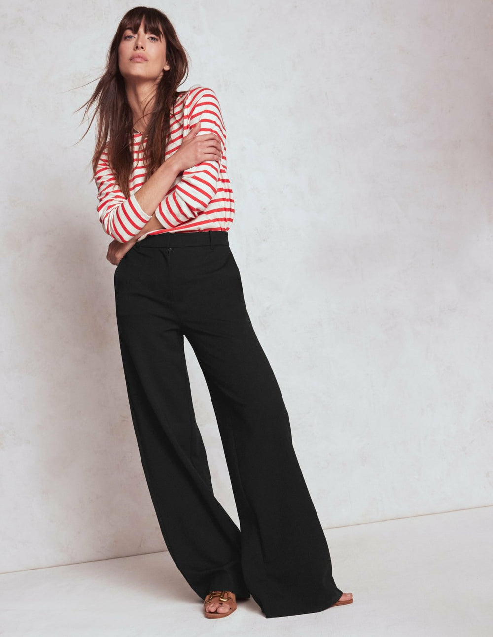 Belgravia Ponte Pants-Black / Boden us