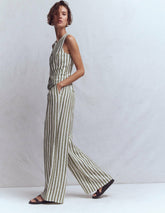 Kensington Linen Pants-Mayfly Stripe / Boden Discount