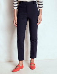 Highgate Ponte Pants-Navy / Boden On sale