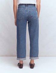 Mid Rise Relaxed Jeans-Mid Vintage / Boden us