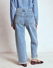 Mid Rise Straight Leg Jeans-Light Vintage / Boden Online