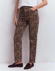 High Rise Straight Jeans-Animal Print / Boden On sale