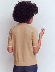 Liz Henley T-Shirt-Chinchilla Melange / Boden