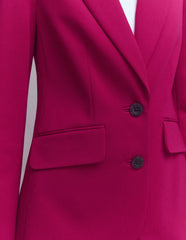 Marylebone Ponte Blazer-Pomegranate / Boden On sale