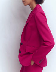 Marylebone Ponte Blazer-Pomegranate / Boden On sale