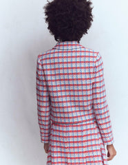Lisburn Patch Pocket Jacket-Pink Textured / Boden On sale
