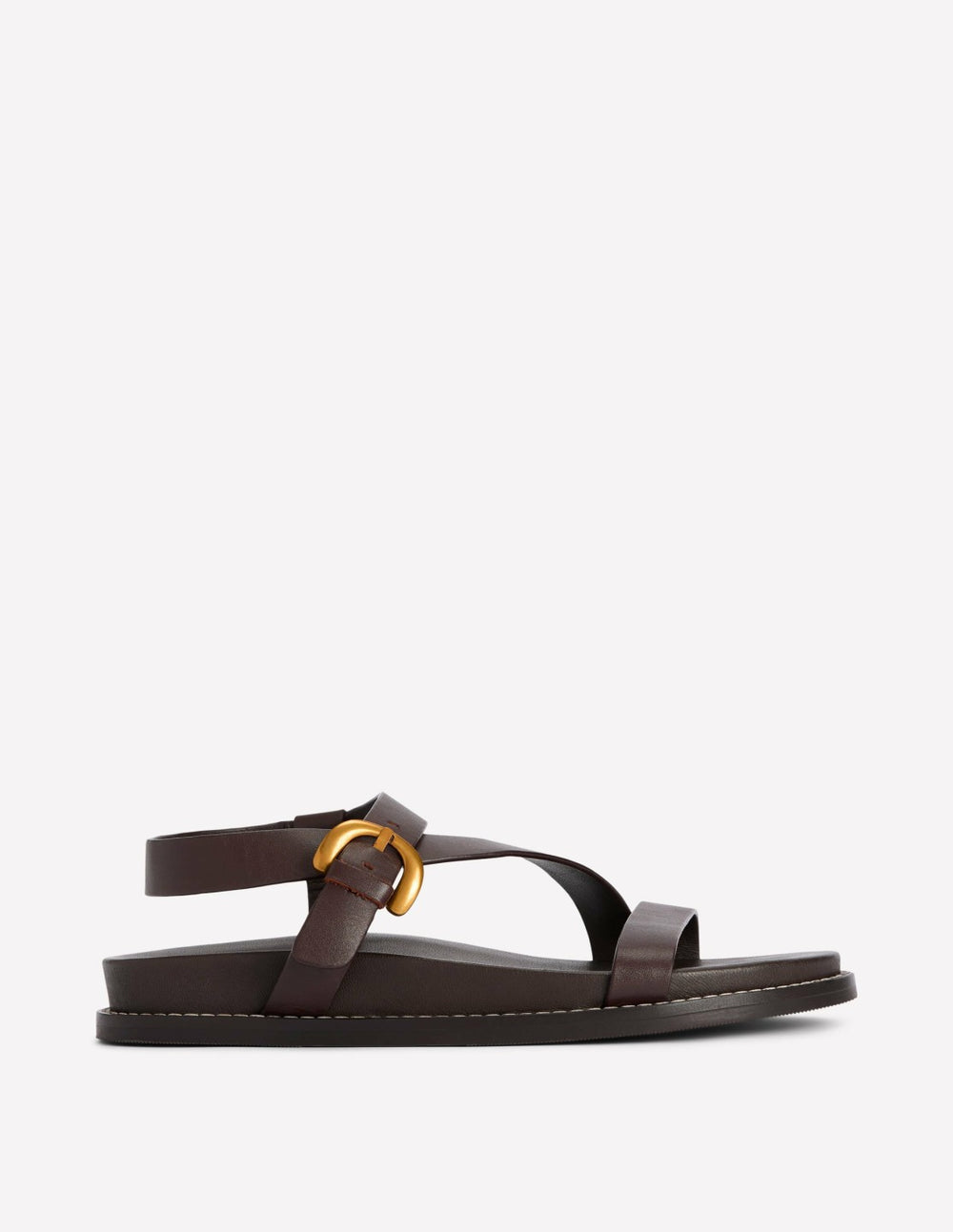 Chunky Asymmetric Sandal-Chocolate / Boden Sale