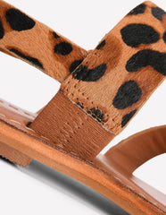 Asymmetric Sandal-Leopard / Boden