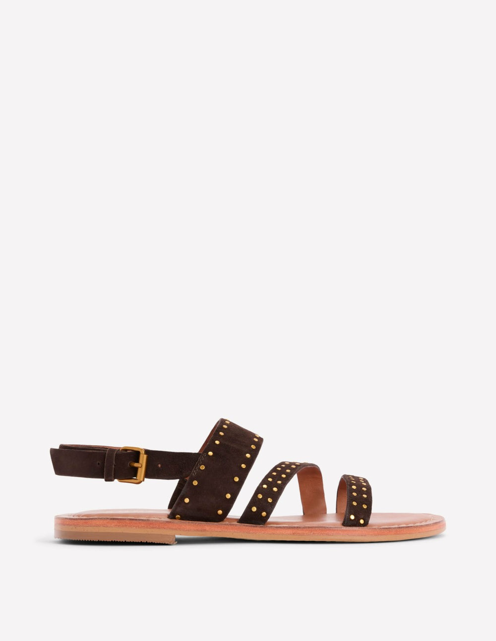 Asymmetric Sandal-Bitter Chocolate / Boden Outlet