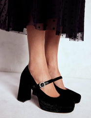 Platform Mary Janes-Black / Boden Online