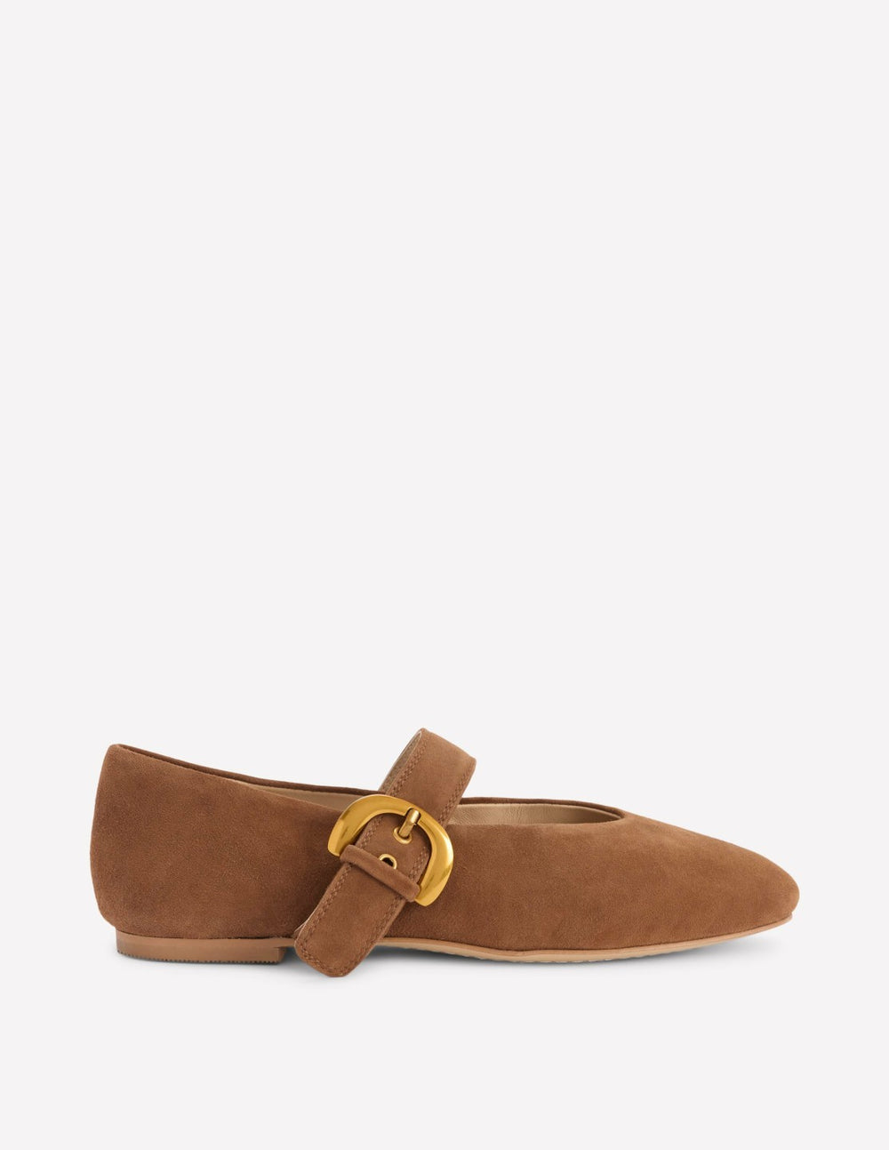 Kylie Flat Buckle Mary Janes-Raw Umber / Boden us