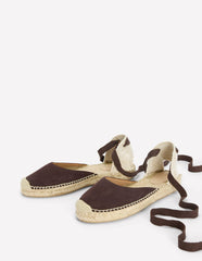 Cassie Flat Espadrilles-Bitter Chocolate / Boden Outlet