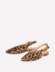 High Cut Flat Point-Classic Leopard / Boden us