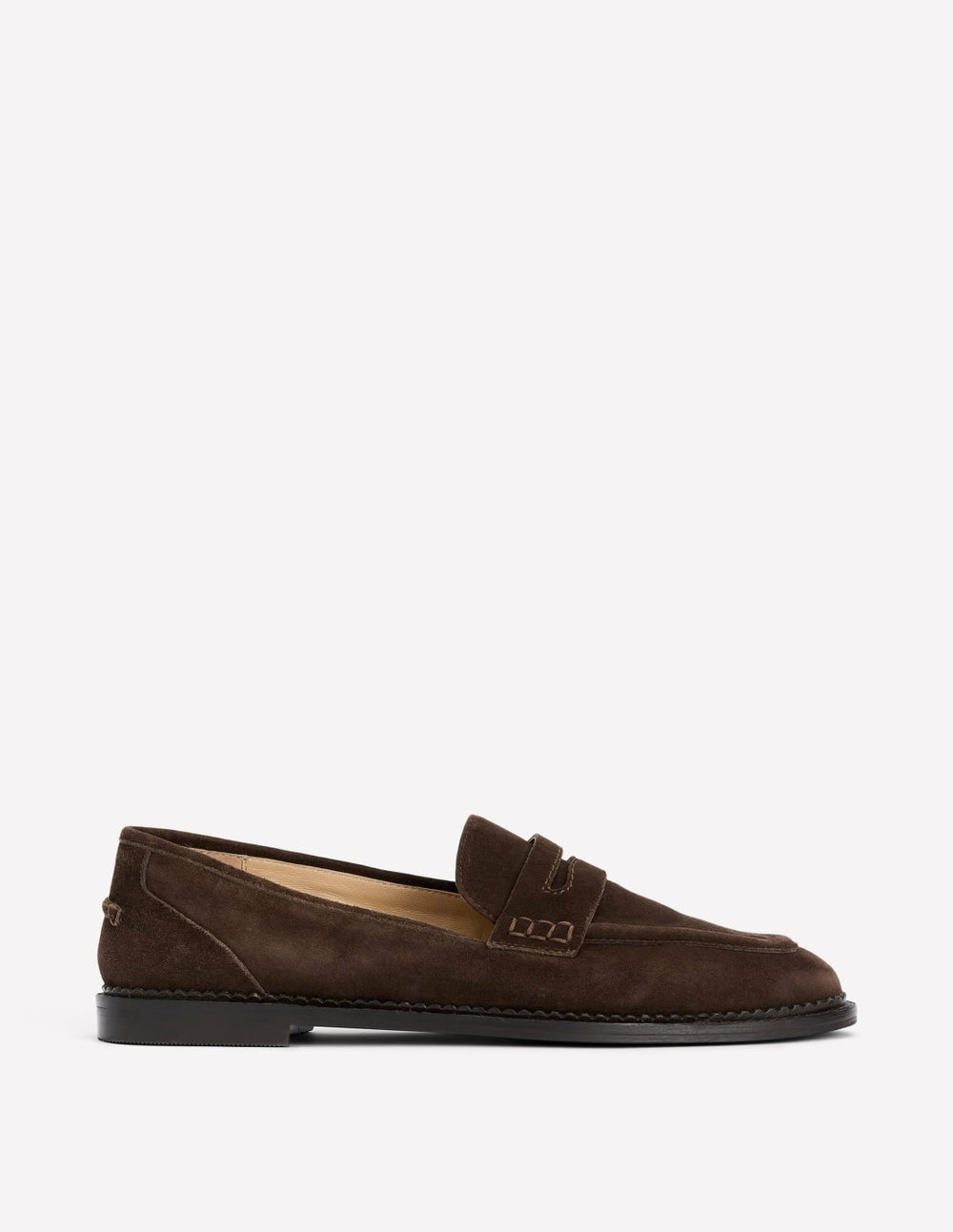 Nya Penny Loafers-Bitter Chocolate Suede / Boden Sale