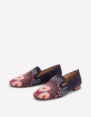 Slipper Cut Loafers-Navy / Boden
