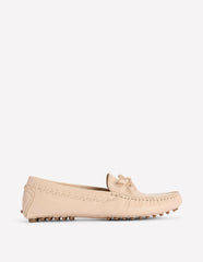 Heidi Stitched Soft Loafers-Ecru / Boden Outlet
