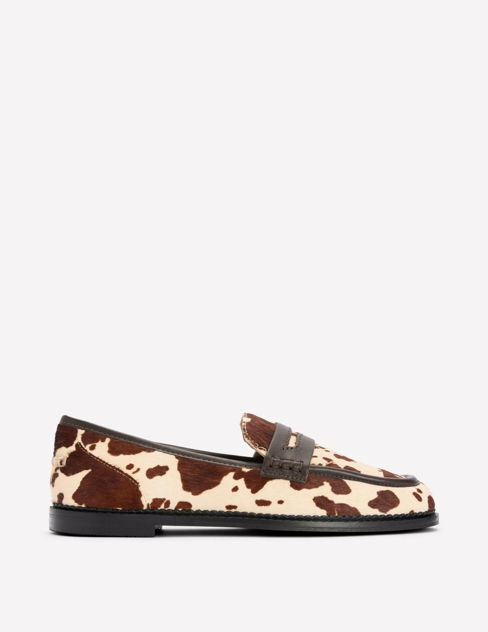 Nya Penny Loafers-Brown/Ivory / Boden Outlet
