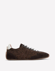 Delphine Slim Sole Trainers-Leopard / Boden Sale