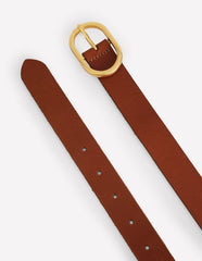 Classic Leather Belt-Tan / Boden us