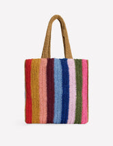 Shopper Tote-Multi Stripe / Boden Online
