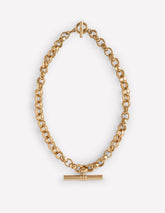 Chunky T-bar Chain Necklace-Gold Colour / Boden Online