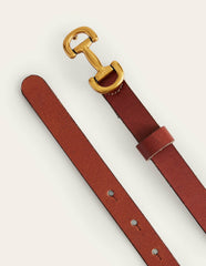 Iris Skinny Snaffle Trim Belt-Tan / Boden On sale