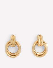 Double Twist Earrings-Gold Colour / Boden Online