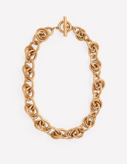 Double Twist Chain Necklace-Gold Colour / Boden Outlet