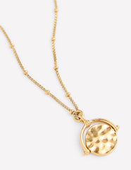Fine Spinner Pendant Necklace-Gold Colour / Boden Discount
