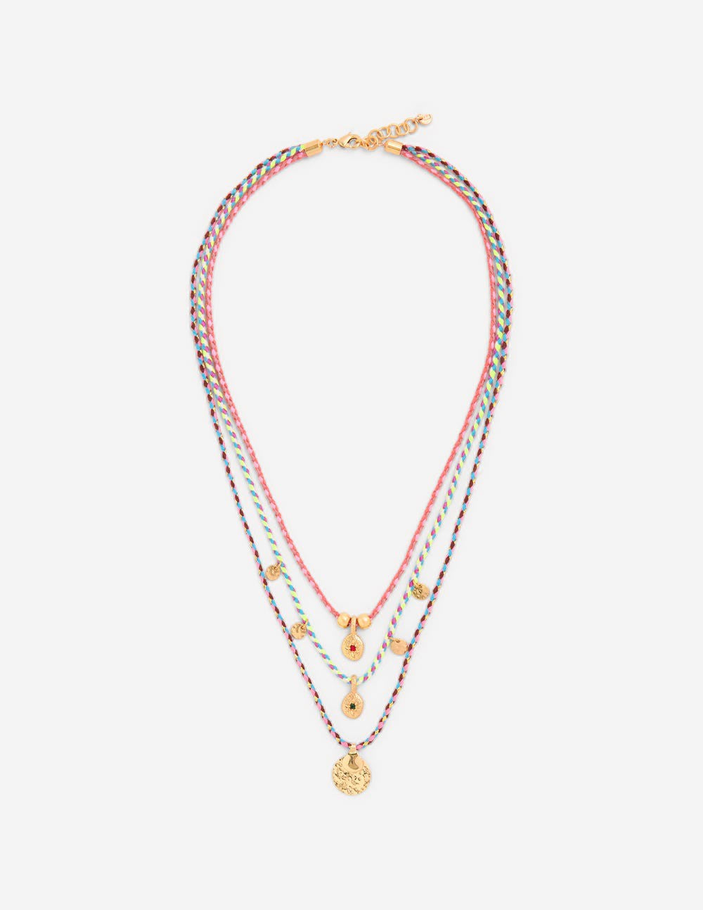 Three Layer Necklace-Multi / Boden On sale