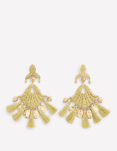 Mega Motif Earrings-Gold Colour / Boden Online