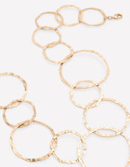 Statement Circle Necklace-Gold Colour / Boden Discount