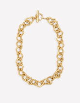 Chunky Heart Chain Necklace-Gold Colour / Boden Outlet